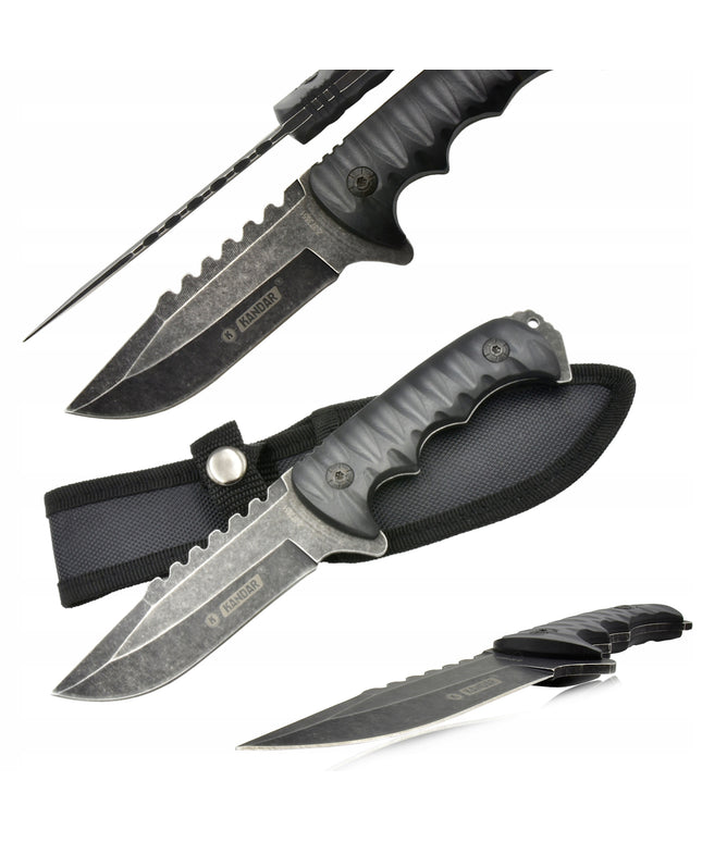 Karinis išgyvenimo taktinio peilis + Dėklas KANDAR