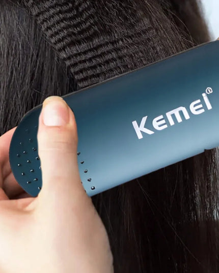 Kemei keraminės plaukų gofravimo žnyplės, 60 W, iki 220 °C