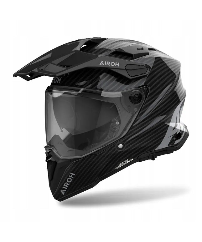 Motociklinis šalmas Airoh Commander 2 Carbon Full Carbon Gloss XL
