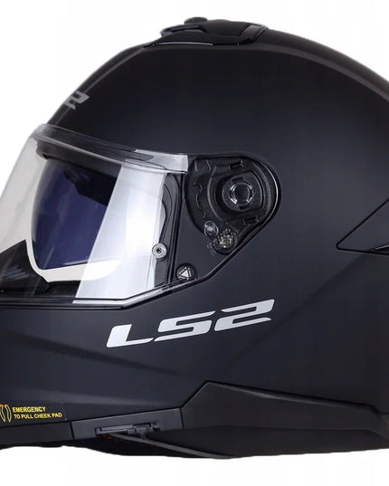 Motociklininko šalmas LS2 FF808 STREAM II BLENDA BLACK MAT