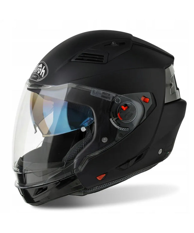 Airoh Executive modulinis motociklo šalmas, Black Matt