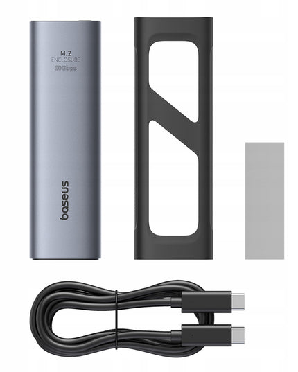 BASEUS M.2 NVMe 10 Gb/s išorinis SSD dėklas iki 8TB