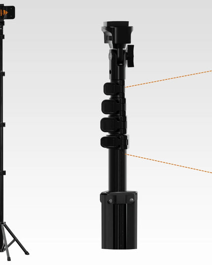 SELFIE LAZDA-TRIKOJIS SU TELEFONO LAIKIKLIU, BLUETOOTH 5.2, 180 CM
