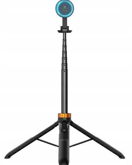 K&F Concept Ms19 asmenukių lazda, trikojis ir monopodas, 162 cm, MagSafe, Bluetooth nuotolinio valdymo pultelis, skirta iPhone