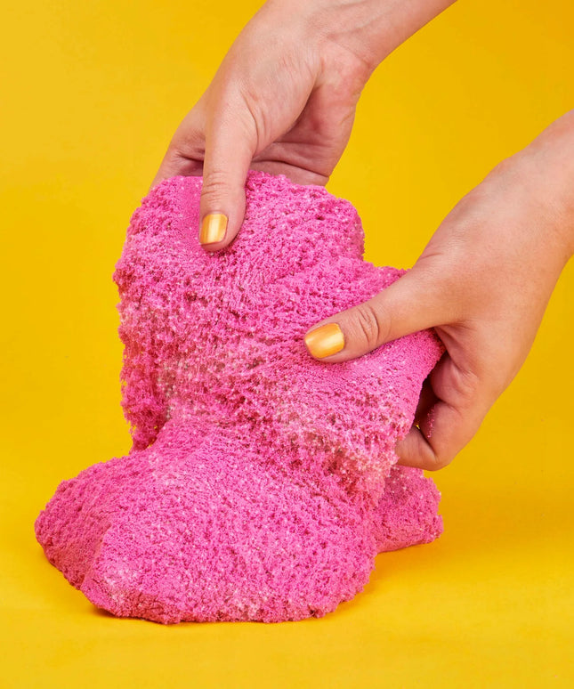 KINETIC SAND blizgus rožinis kinetinis smėlis, papildymas, 907 g
