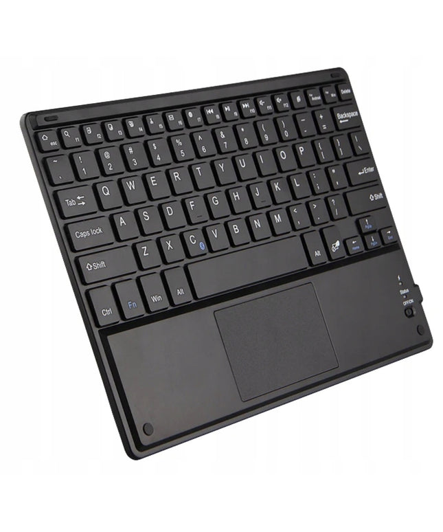 Belaidė Bluetooth klaviatūra su Touchpad, skirta SAMSUNG APPLE LENOVO XIAOMI