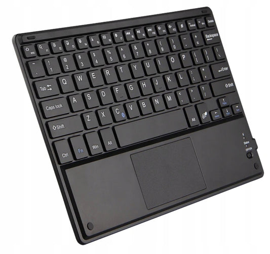 Belaidė Bluetooth klaviatūra su Touchpad, skirta SAMSUNG APPLE LENOVO XIAOMI