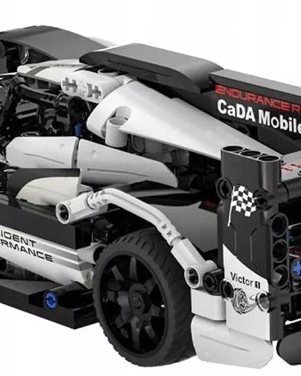 Statybinės kaladėlės CADA Didelis Sportinis Automobilis GT LE MANS RC, 427 Detalės + LED