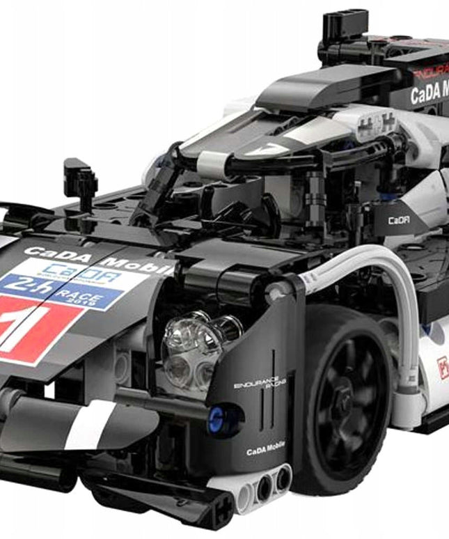 Statybinės kaladėlės CADA Didelis Sportinis Automobilis GT LE MANS RC, 427 Detalės + LED