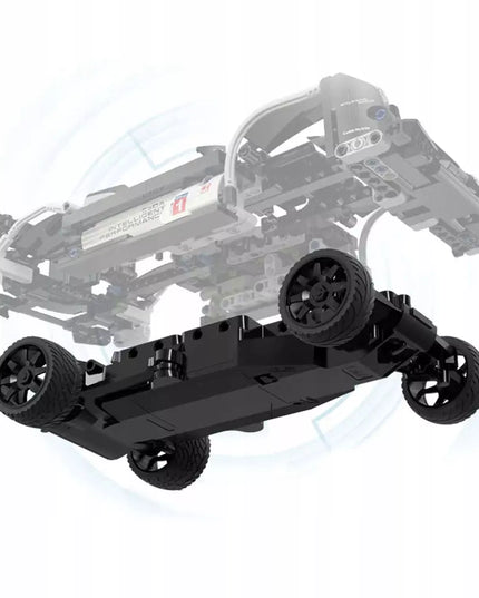 Statybinės kaladėlės CADA Didelis Sportinis Automobilis GT LE MANS RC, 427 Detalės + LED