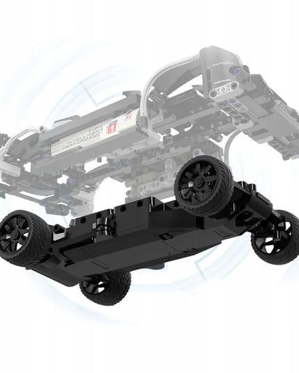 Statybinės kaladėlės CADA Didelis Sportinis Automobilis GT LE MANS RC, 427 Detalės + LED