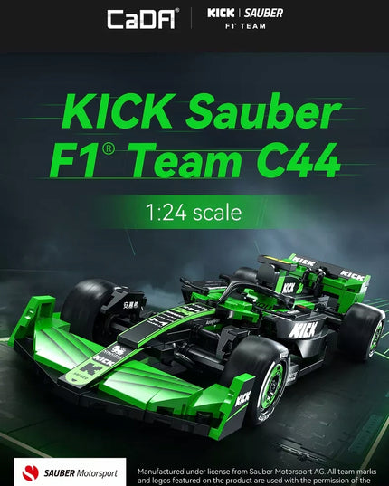 Konstruktorius CaDA Formula 1 bolidas KICK SAUBER F1 TEAM C44 314 el. C55032W