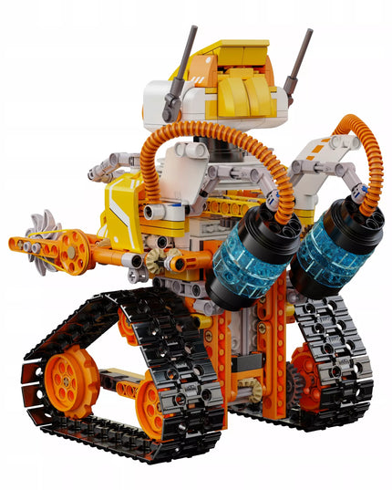 Statybiniai blokeliai CADA CODE ROBOT MODEL W.BOT RC Nuotoliniu būdu valdomas DUAL MODE 455 elementai