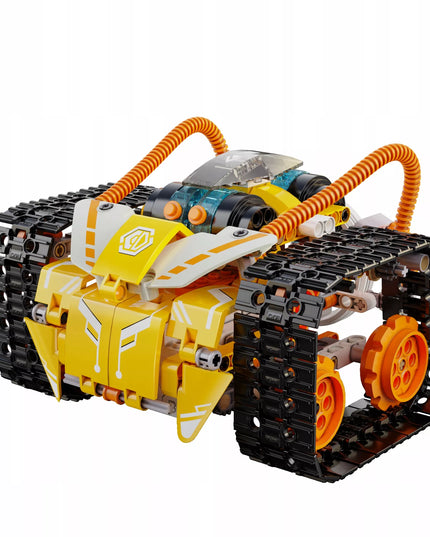 CaDA W.BOT RC programuojamas nuotoliniu būdu valdomas robotas konstruktorius, 455 detalės