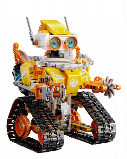 Statybiniai blokeliai CADA CODE ROBOT MODEL W.BOT RC Nuotoliniu būdu valdomas DUAL MODE 455 elementai