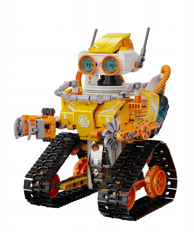 Statybiniai blokeliai CADA CODE ROBOT MODEL W.BOT RC Nuotoliniu būdu valdomas DUAL MODE 455 elementai