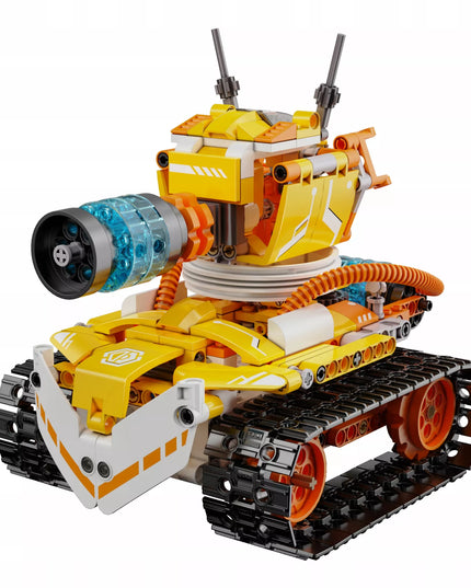 Statybiniai blokeliai CADA CODE ROBOT MODEL W.BOT RC Nuotoliniu būdu valdomas DUAL MODE 455 elementai