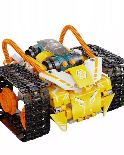 CaDA W.BOT RC programuojamas nuotoliniu būdu valdomas robotas konstruktorius, 455 detalės