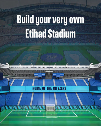 Konstruktorius CADA ETIHAD STADIUM MANCHESTER CITY 4473 EL. C66022W DIDELIS + LED