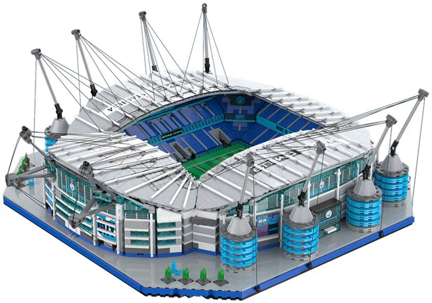 Konstruktorius CADA ETIHAD STADIUM MANCHESTER CITY 4473 EL. C66022W DIDELIS + LED
