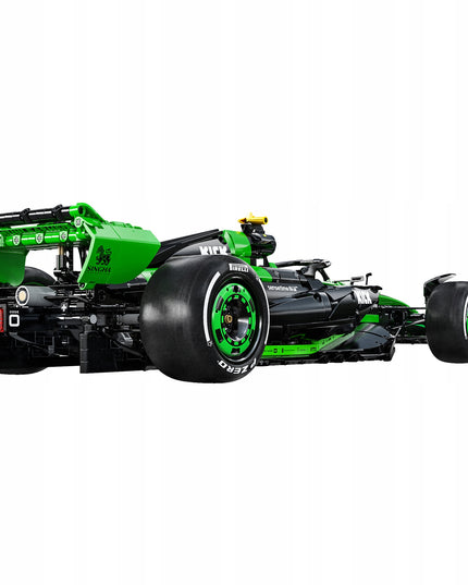 Konstruktorius CADA F1 Kick Sauber komanda "Formulė 1" lenktyninis automobilis 2553 detalės, mastelis 1:8