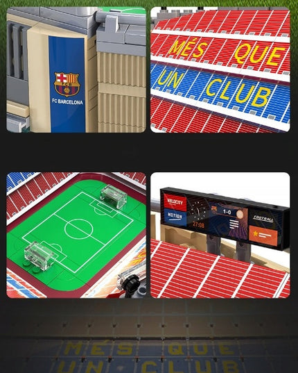 CaDA Statybinis konstruktorius FC Barcelona Camp Nou Spotify Stadionas 728 Detalės BARCA LA LIGA