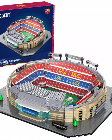 CaDA Statybinis konstruktorius FC Barcelona Camp Nou Spotify Stadionas 728 Detalės BARCA LA LIGA