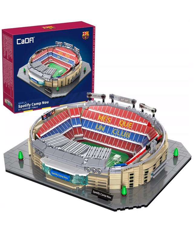 CaDA Statybinis konstruktorius FC Barcelona Camp Nou Spotify Stadionas 728 Detalės BARCA LA LIGA