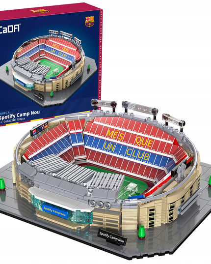 CaDA Statybinis konstruktorius FC Barcelona Camp Nou Spotify Stadionas 728 Detalės BARCA LA LIGA