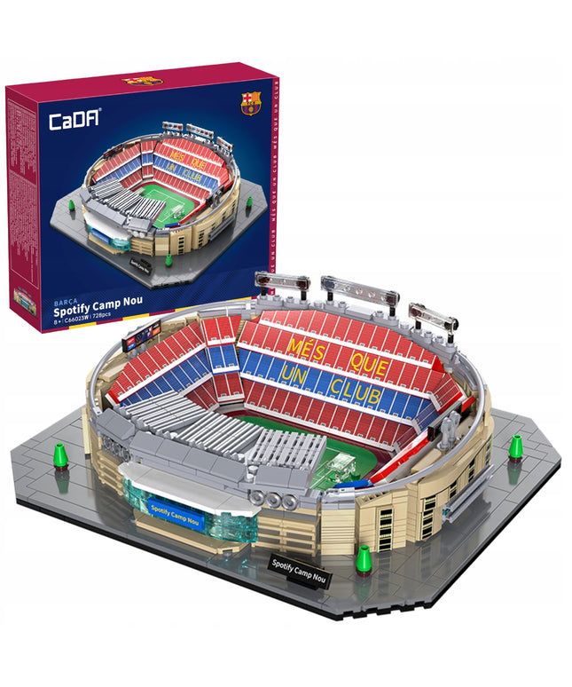 CaDA Statybinis konstruktorius FC Barcelona Camp Nou Spotify Stadionas 728 Detalės BARCA LA LIGA