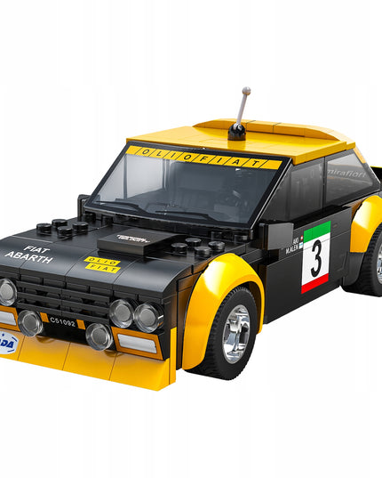 CADA FIAT ABARTH 131 nuotoliniu būdu valdomas automobilis DUAL MODE RC, 216 det.