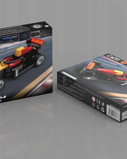 Statybiniai blokeliai CADA FORMULA KLOCKON 123 elementai. Specialioji versija