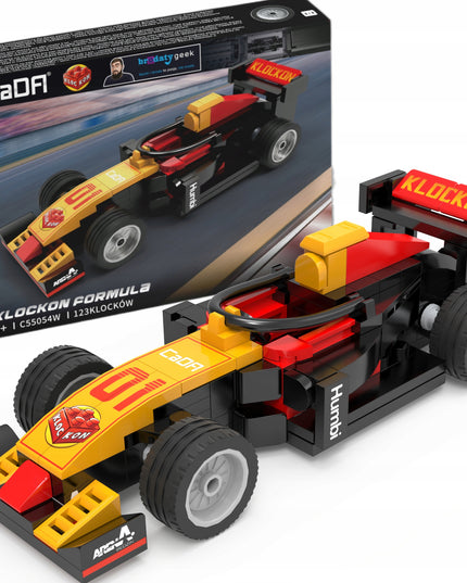 Statybiniai blokeliai CADA FORMULA KLOCKON 123 elementai. Specialioji versija