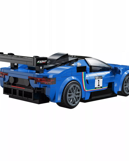 Statybiniai blokeliai CADA MASERATI GT2, sportinis automobilis, 320 elementų, valdomas nuotoliniu būdu RC