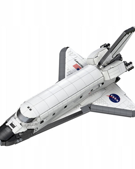 Statybiniai blokeliai CaDA NASA modelis KOSMINĖ ŠAUDYKLĖ DISCOVERY SPACE SHUTTLE 1827 elementai.