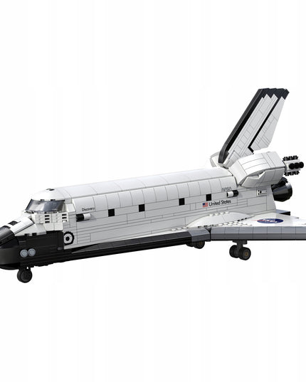 Statybiniai blokeliai CaDA NASA modelis KOSMINĖ ŠAUDYKLĖ DISCOVERY SPACE SHUTTLE 1827 elementai.