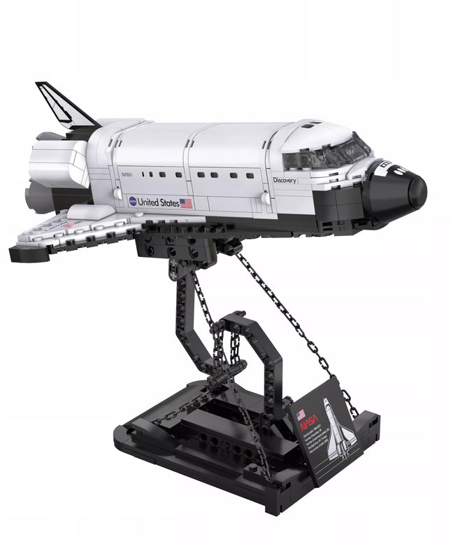 CaDA NASA erdvėlaivio modelis Space Shuttle Discovery, 475 detalės