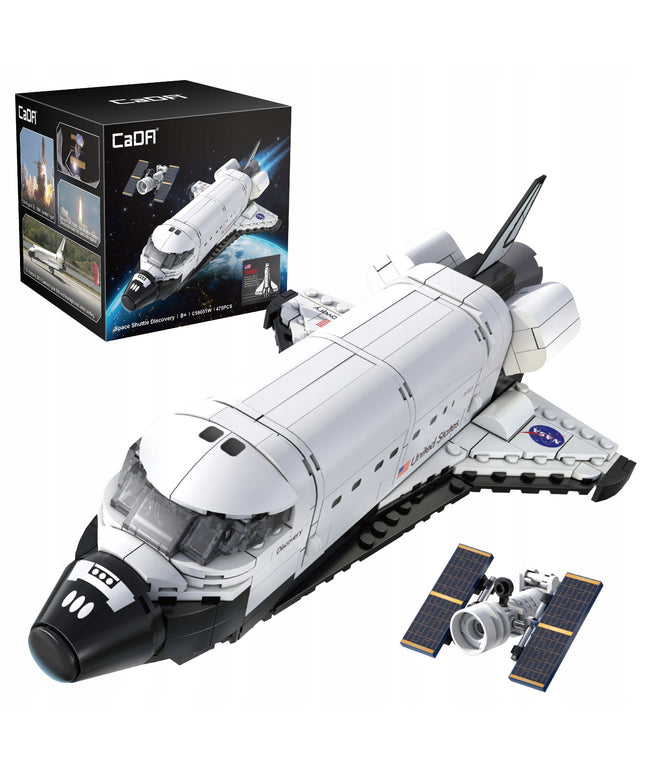 CaDA LEGO NASA KOSMINIS TYRinėTOJAS ERDĖLAIVIS SPACE SHUTTLE DISCOVERY 475det.