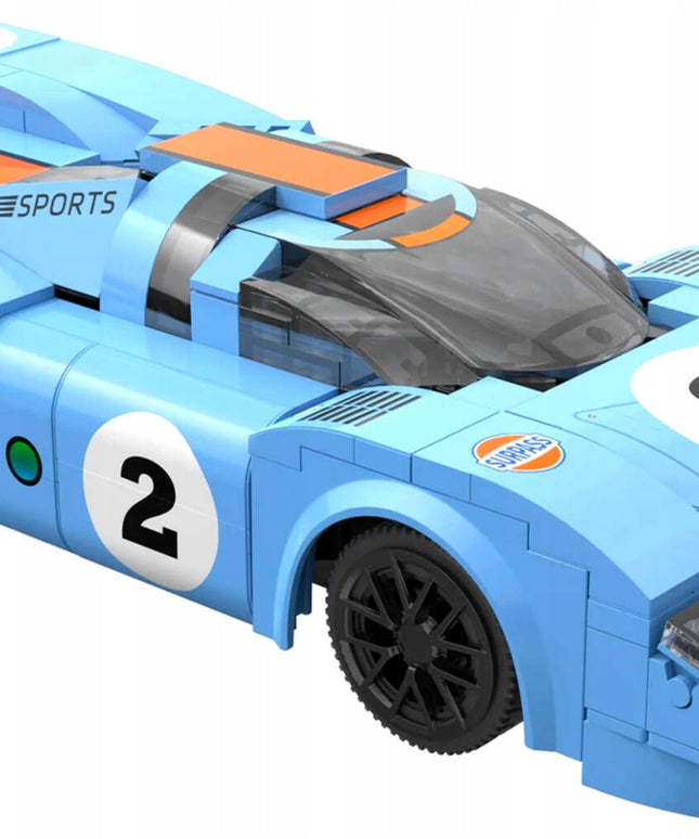 Konstruktorius CADA RC sportinis automobilis AZURE STORM CHAMPIONS valdomas nuotoliniu būdu 266 el.