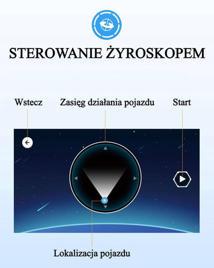 Konstruktorius CADA RC sportinis automobilis AZURE STORM CHAMPIONS valdomas nuotoliniu būdu 266 el.
