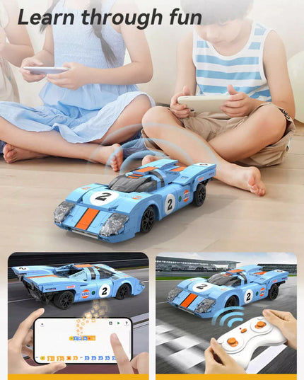Konstruktorius CADA RC sportinis automobilis AZURE STORM CHAMPIONS valdomas nuotoliniu būdu 266 el.