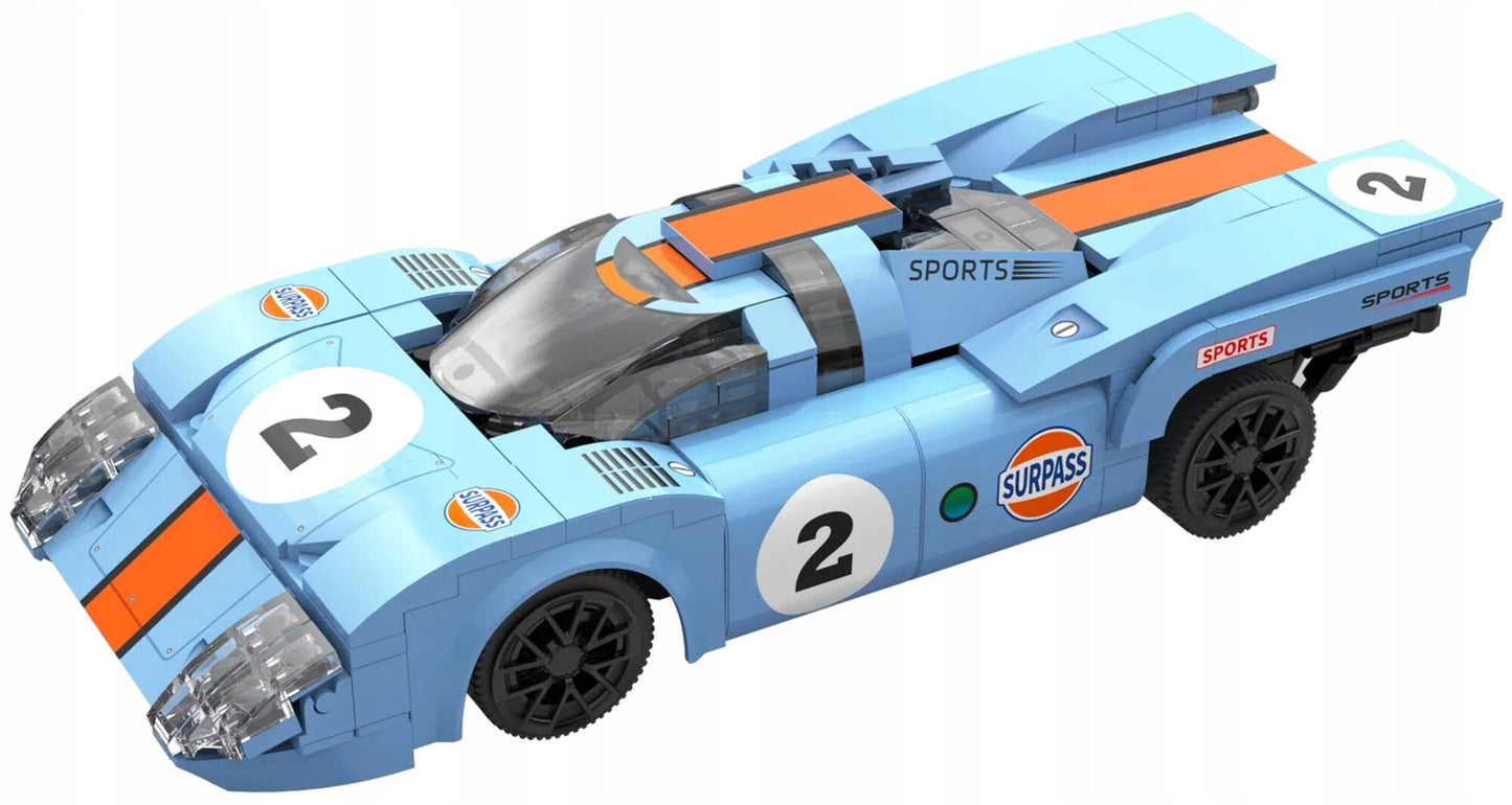 Konstruktorius CADA RC sportinis automobilis AZURE STORM CHAMPIONS valdomas nuotoliniu būdu 266 el.