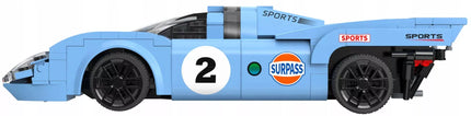 Konstruktorius CADA RC sportinis automobilis AZURE STORM CHAMPIONS valdomas nuotoliniu būdu 266 el.