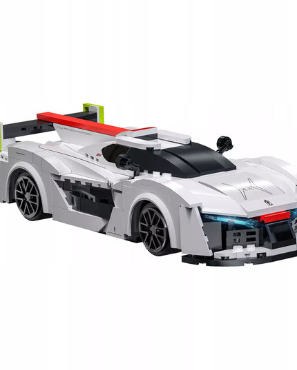Konstrukciniai blokeliai CaDA nuotoliniu būdu valdomas automobilis PININFARINA H2 SPEED DUAL MODE RC