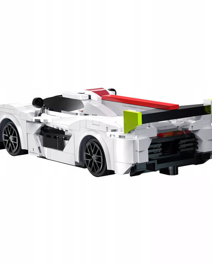 Konstrukciniai blokeliai CaDA nuotoliniu būdu valdomas automobilis PININFARINA H2 SPEED DUAL MODE RC