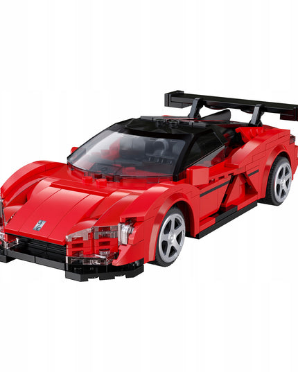 Statybiniai blokeliai CaDA Lenktyninis automobilis YANGWANG U9 Nuotoliniu būdu valdomas automobilis 299 dalys