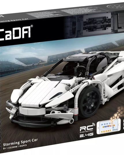CaDA nuotoliniu būdu valdomas sportinis automobilis Super Storm 30 cm, 402el, Dual