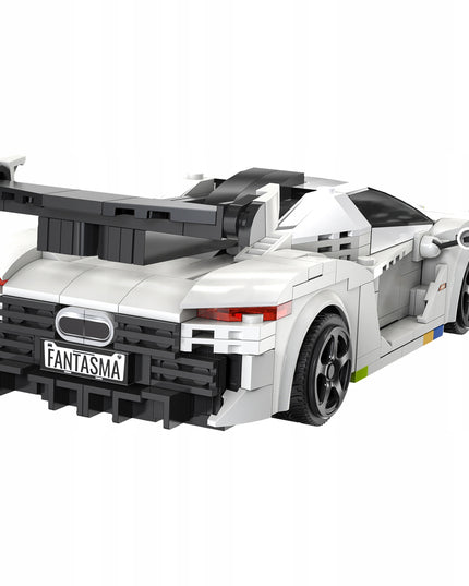 Konstruktorius CADA Nuotoliniu būdu valdomas lenktyninis automobilis "Fantomo" 322 elementai. DUAL