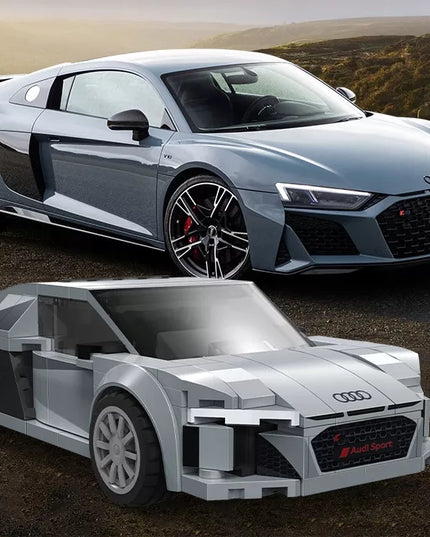 CaDA konstruktorius AUDI R8 COUPE 1:24 kolekcinis 199 det. automobilis