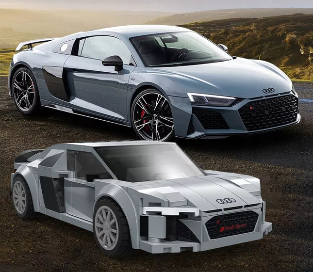 CaDA Audi R8 Coupe 1:24 kolekcinis konstravimo rinkinys 199 detalių